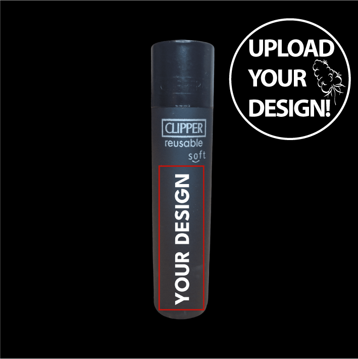 Custom Clipper Feuerzeug Soft Touch