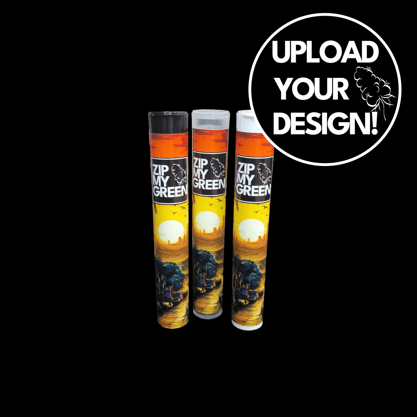 Custom Pre Roll Tubes 116mm