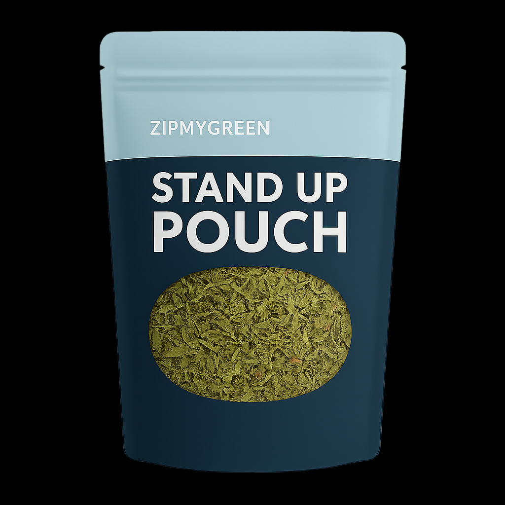 Standbodenbeutel, Transparent, Sichtfenster, Cali Bags, pouch, pouches, stand up pouch, stand up pouches, mylar, mylar bags