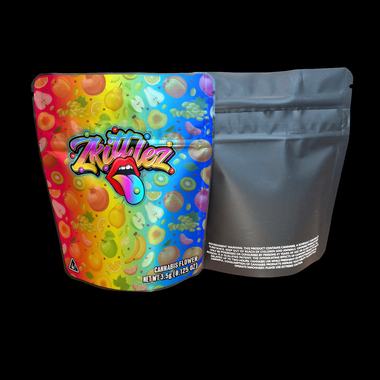 Designte Mylar Bags Zkittlez