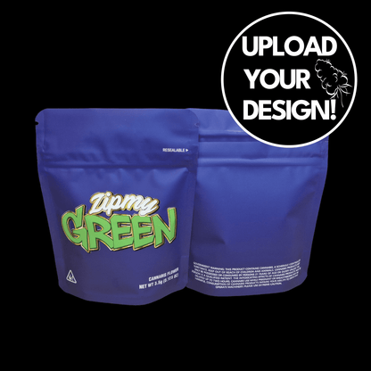 Custom Cali Bags Soft Touch 3.5g (Stickers)