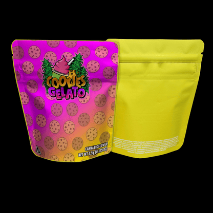 Designed Mylar Bags - Cookies Gelato