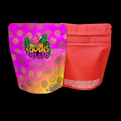 Designed Mylar Bags - Cookies Gelato