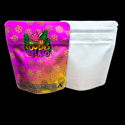 Designed Mylar Bags - Cookies Gelato