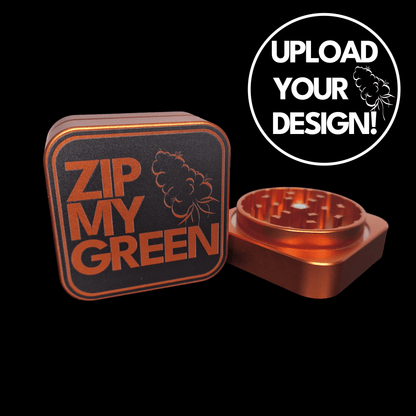 Custom Aluminium Grinder bedrucken
