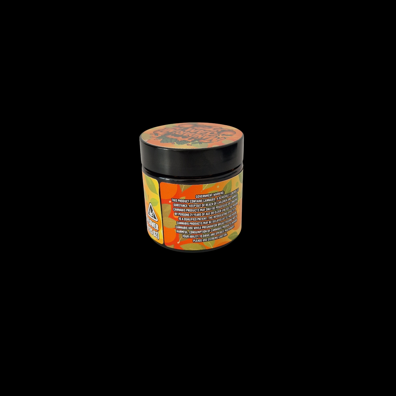 60ml Braunglas, Amber jar, amber jars, 60ml amber jars, verpackung, designtes glas, Mandarine Jam