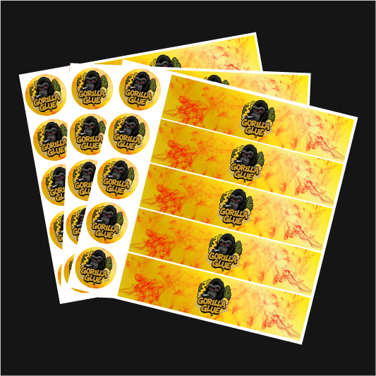 15ml Miron Jar Spot Gloss Labels