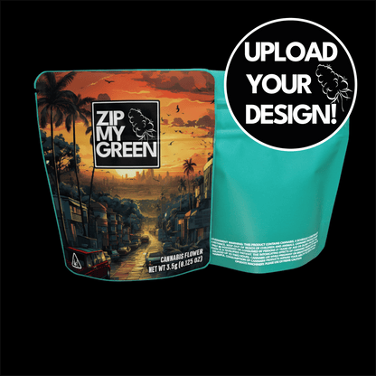 Custom Cali & Mylar Bags Soft Touch 3,5g (Sticker)