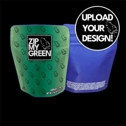 Custom Cali & Mylar Bags Soft Touch 3,5g (Sticker)
