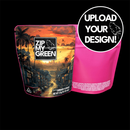Custom Cali & Mylar Bags Soft Touch 3,5g (Sticker)