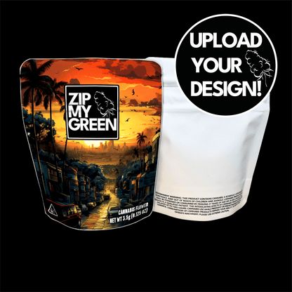 Custom Cali & Mylar Bags Soft Touch 3,5g (Sticker)